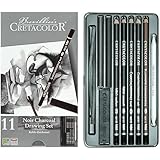 Cretacolor Noir Charcoal Drawing Set 11Pc