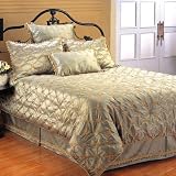 Home Fashions Nina Campbell Villa Nova II Comforter, Bed Skirt, and Shams Set