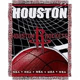 Houston Rockets Jacquard Woven Blanket Throw