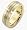 14 Karat Yellow Gold and Titanium Designer Diamond Baguette Wedding Band - 4