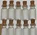 Clear, Glass Bottles, , , 14, , Vials, , , With, , 14 , , Corks
