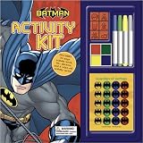 Batman Activity Kit [With 50+ Stickers and 4 Wipe-Off Activity Cards and 4-Color Stamp Pad and 6 Rubber Stamps and Spin (Batman (Meredith Books))