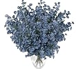 1920 Baby's Breath Gypsophila Artificial Silk Flowers _blue