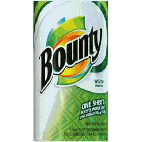 Procter and Gamble #16819 Bounty White Cook Towel by PROCTER & GAMBLE