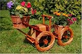 Bagger, Traktor aus Korbgeflecht, Rattan, Weidenkörbe, bepflanzen möglich, Pflanzkorb, Blumentopf, Blumentöpfe, Pflanzkübel, Pflanztrog, Pflanzgefäß, Pflanzschale, Pflanzkasten, Übertopf