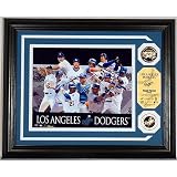 Highland Mint Los Angeles Dodgers Team Force Photo Mint w/ 2 24KTGold coins