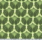 Amy Butler Nigella Twill Imperial Fans Celery