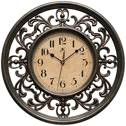 Infinity instruments sofia 12 inch silent sweep wall clock