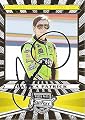 AUTOGRAPHED Danica Patrick 2013 Press Pass FAN FARE (#10 GoDaddy Racing Team) GOLD Signed Collectible NASCAR Trading Card with COA