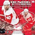 2012 DETROIT RED WINGS HENRIK ZETTERBERG 12X12 WALL CALENDAR