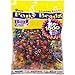 Darice Value Pack Pony Bead, 9mm, Transparent Multicolor, 1000-Pack (2 packs)