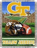 NCAA Georgia Tech Yellow Jackets Home Field Advantage Woven Tapestry Throw