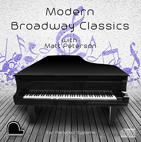 Modern Broadway Classics - PianoDisc Compatible Player Piano CD