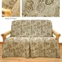 Melody Skirted Futon Slipcover Full 5 pc pillow set 627