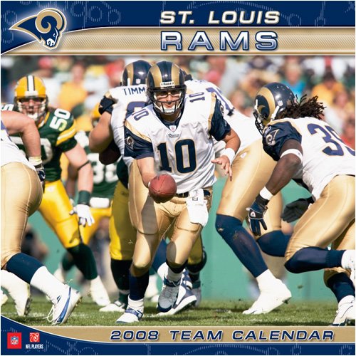 St. Louis Rams 2008 Wall Calendar