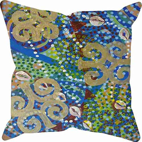 Adinkra Abundance Throw Pillow