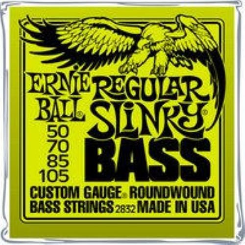 Ernie Ball 2832 Regular Slinky Round Wound Bass Strings