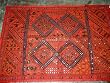 Burnt Red Vintage Sari Mirror Wall Hanging Embroidered Tapestry Throw Home Decor