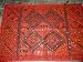 Burnt Red Vintage Sari Mirror Wall Hanging Embroidered Tapestry Throw Home Decor