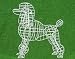 poodle26 - Poodle Frame Topiary
