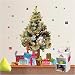 Christmas Holiday Time Reusable Wall Decoration Stickers - Real Christmas Toy Decorated Tree
