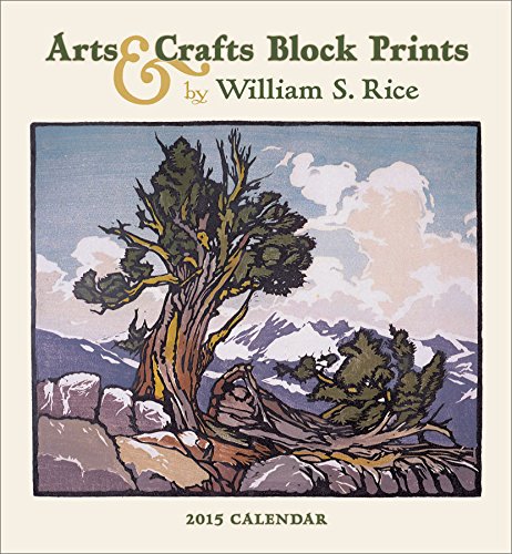Arts & Crafts Block Prints 2015 Calendar