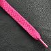 (Price/10 pairs)High Quality Shoelaces, Flat Shoelaces, Laces for Shoes ( Hot pink )