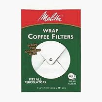 Melitta 62740 Wrap Around Coffee Filters