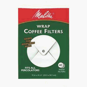 Melitta 62740 Wrap Around Coffee Filters