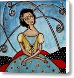 Frida Kahlo Canvas Print / Canvas Art - Artist Rain Ririn