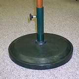 Heavier and Larger 21 Inches wide 25 Pounds Patio Umbrella Stand Umbrella Base