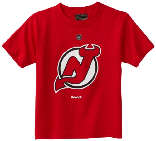 NHL Youth New Jersey Devils Primary Logo S/S Tee - R8P3Rmkkk (Red, Medium)