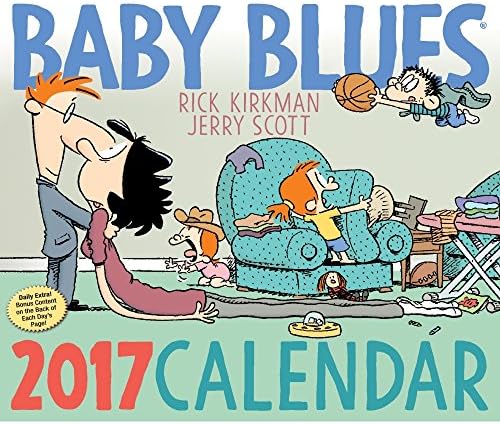2017 BABY BLUES Daily Page-A-day Box / Desk / Box Calendar
