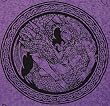 "Dragon & Maiden" 44" X 66" Celtic Sarong