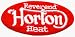 Reverend Horton Heat - White Logo on Red Oval - Embroidered Iron On or Sew On Patch