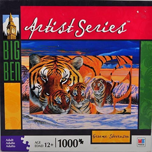 Siberian Sunset 1000 Piece Puzzle Artist Series Big Ben