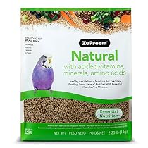 ZUPREEM 230351 Natural Small Bird Food, 2.25-Pound
