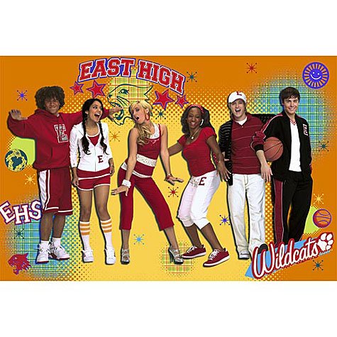 High School Musical Wall Mural