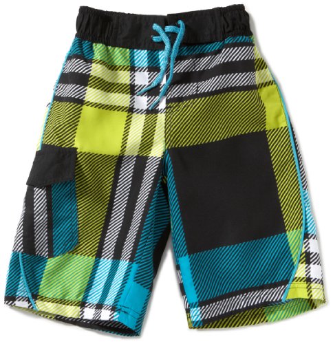 NAME IT Jungen Badeshort Regular Fit ZAPTIL KIDS SURF SHORTS 212, Gr. 152, Gr&uuml;n (GREEN TEA Preisvergleich