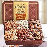 Golden State Roasted Nuts Assortment Gift Tin, 2 Pound