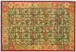 Laser Printed Split Bamboo Trellis Birds 3' x 5' Veranda Rug