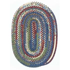 3' Square Picnic Basket Oval by Colonial Mills Cottage Comfort Collection TC47