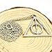 Alloy Handmade Harry Potter Deathly Hallows Necklace (Silver)