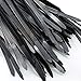 Self-Locking 8-Inch Nylon Cable Tie in Black - 300 PCS