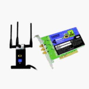 Linksys Wireless-G PCI Card WMP54GX with SRX - Network adapter - PCI - 802.11b, 802.11g