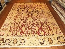 Handmade Turkish Rug 9'8"x13'7"
