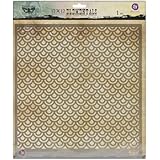 Prima Marketing PSTEN-60438 Elementals Stencil, 12 by 12-Inch, Scales