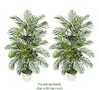TWO 4' Artificial Areca Palm Trees, with No Pot,
