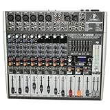Brand New Behringer Xenyx X1222usb 16-input 2/2-bus Mixer with Xenyx Mic Preamps and Compressors, British Eqs, 24-bit Multi-fx Processor, Usb/audio Interface and Energyxt2.5 Compact Behringer Edition Music Production Software