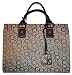 Women's Calvin Klein Purse Handbag Signature Khaki/Brown